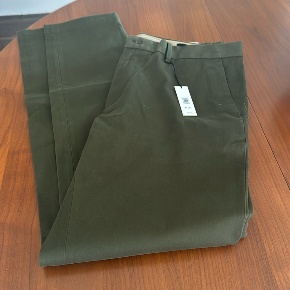 Banana Republic 34x34 dark green pants